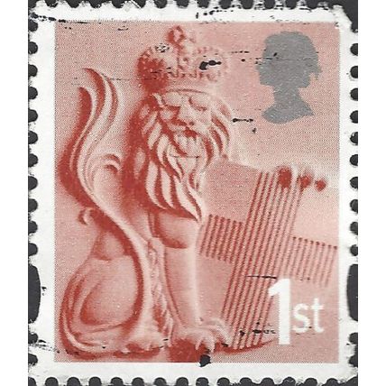 ENGLAND, Crowned Lion, pink-brown 2003, 1st