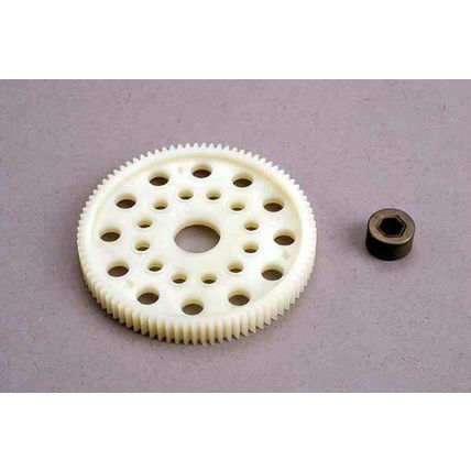 TRA4687 TRAXXAS Spur gear (87-tooth) (48-pitch) w/bushing