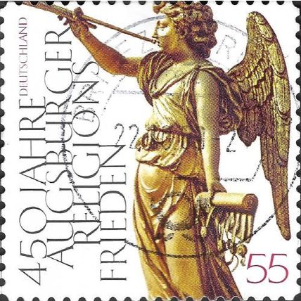 GERMANY, Peace of Augsburg, 450 years, white 2008, 0.55, #2