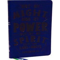 Kjv Holy Bible: Thinline Youth Edition, Blue Leathersoft, Red Letter, Comfort Pr