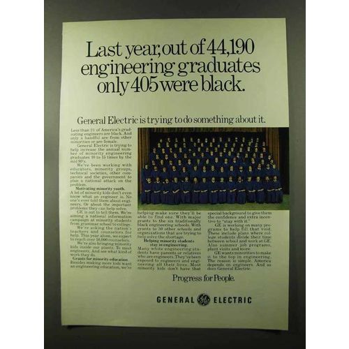 1973 General Electric Ad - Engineering Graduates