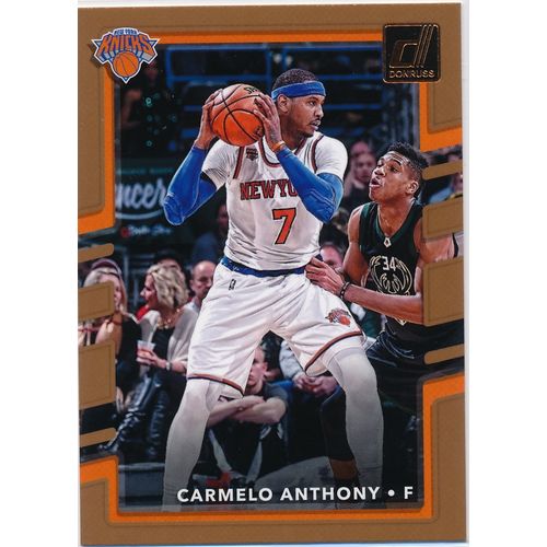 2017-18 Donruss 96 Carmelo Anthony New York Knicks