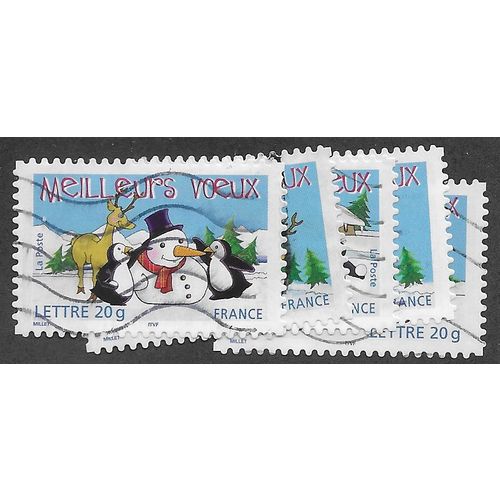 FRA 2005 (SET) CHRISTMAS AND NEW YEAR'(5v) FINE USED (EBID56-098)