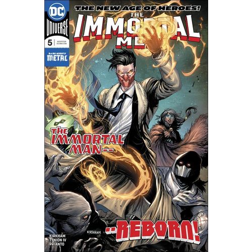 Immortal Men (2018) #5 DC Comics METAL Ghost Fist IMMORTAL MAN