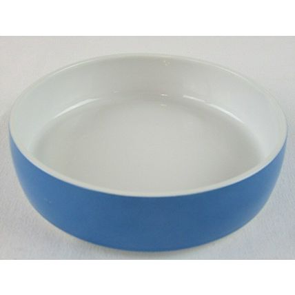 NOS Block Chromatics Blue Green 5-3/4" Coupe Cereal Bowl w/ Small Scratch, 20018