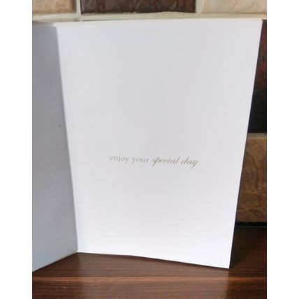Wife Birthday Card - To my Wife - Luxury Greeting Card - 002