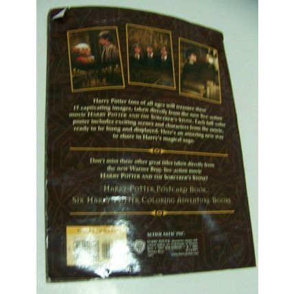 USED!! Harry Potter: Harry Potter and the Sorcerer's Stone Poster Book, FREE SH