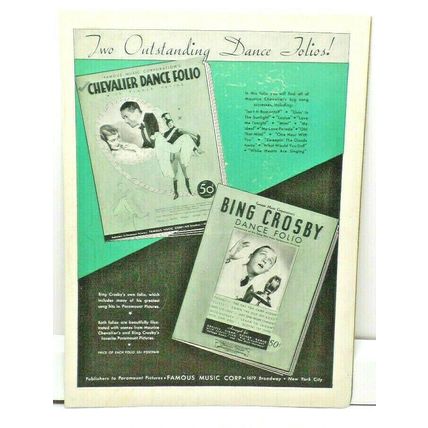 June In January Sheet Music Bing Crosby & Carlisle 1934 Here is My Heart (K10E)