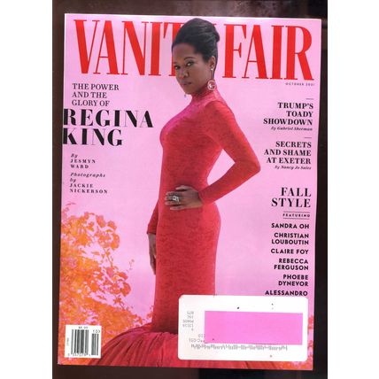 VANITY FAIR MAGAZINE - REGINA KING - OCTOBER 2021 - FALL STYLE TRUMP BRAND NEW