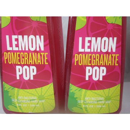 2 Bath & Body Works Hand Soap Deep Cleansing Lemon Pomegranate Pop
