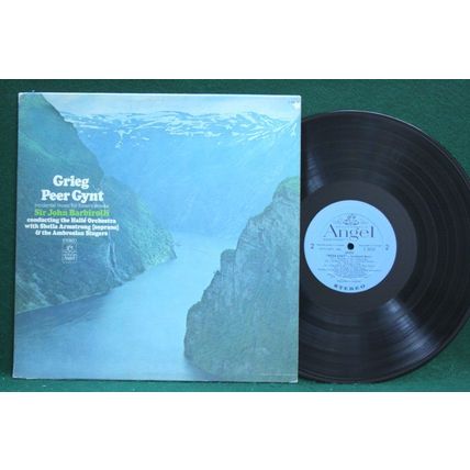 Barbirolli - Grieg: Peer Gynt-Incidental Music For Ibsen’s Drama - S 36531 - EX-