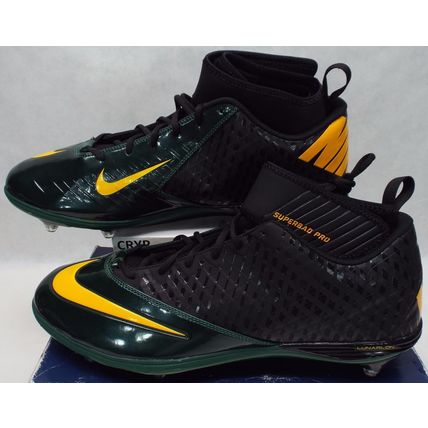 New Mens 18 NIKE Lunarlon Superbad Pro Packers Cleats Shoes $105 544762-012