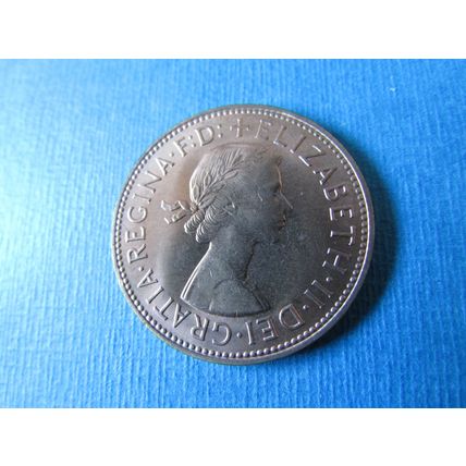 1967 QUEEN ELIZABETH II ONE PENNY FREE POST (zyebid)