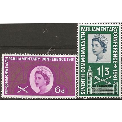 1961 Parliamentary Conference Set SG629-630 Unmounted Mint