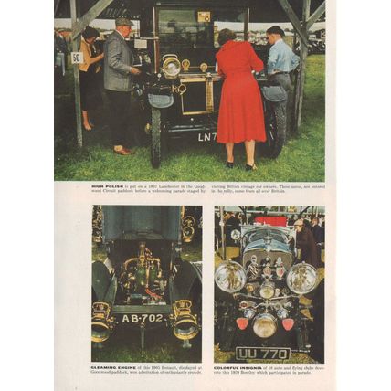 Vintage Nov 1954 Sport Illustrated Mag ~ Vintage British Sports Car Club