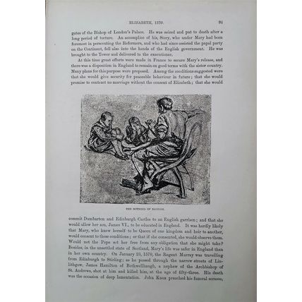 Boyhood Of Raleigh, Book Illustration (Print), c1870