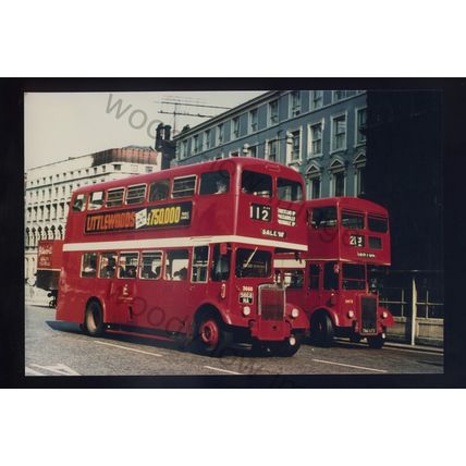 tm8672 - Manchester Buses No.3668 Reg.9868 NA / No.3473 Reg.TNA 473 - photo 6x4