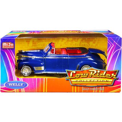 1941 Chevrolet Special Deluxe Convertible Candy Blue Metallic with Red Interi...