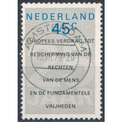 Human Rights Treaty - Netherlands 1978 - F H - MiNr 1119