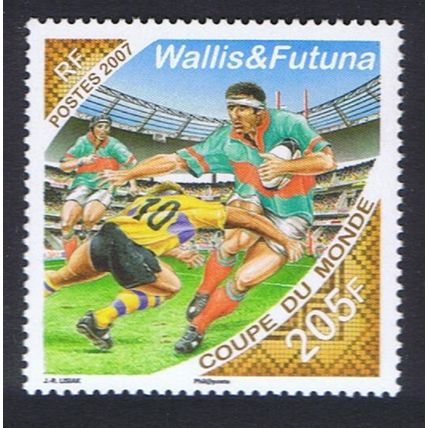 Wallis and Futuna Rugby World Cup Championship 2007 MNH SG#924