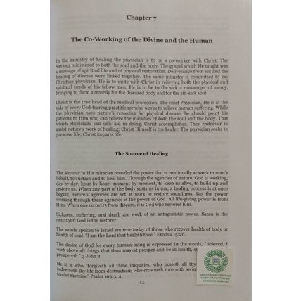 THE MINISTRY OF HEALING by ELLEN G WHITE 2019 EDITION