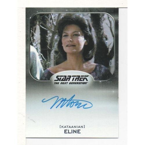 SIGNED CARD - STAR TREK: ALIENS MARGOT ROSE - ELINE (2014)