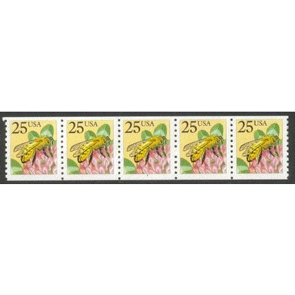 2281 25c Honeybee Very Fine MNH PNC 1/5 P0219