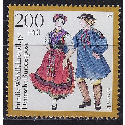 GERMANY BUND [1993] MiNr 1700 ( **/mnh ) Trachten