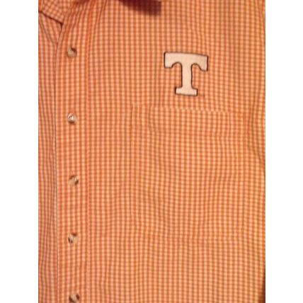 Vintage Tennessee Titans Joe College Sports Button-up Shirt Mens M 100% Cotton