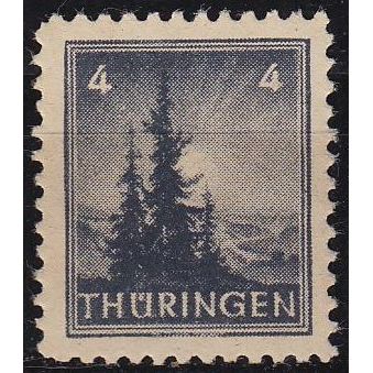 GERMANY Alliiert SBZ [Thüringen] MiNr 0093 AY ( **/mnh )