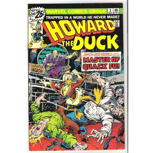 Howard the Duck #3 1976 Bronze Age Marvel Comic VG-F