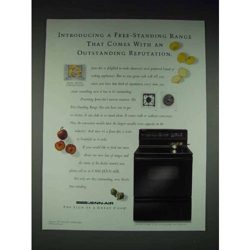 1996 Jenn-Air Free-standing Range Ad - Reputation