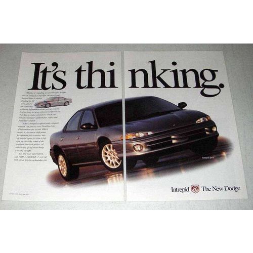 1997 Dodge Intrepid Sport Car Ad - It's Thinking