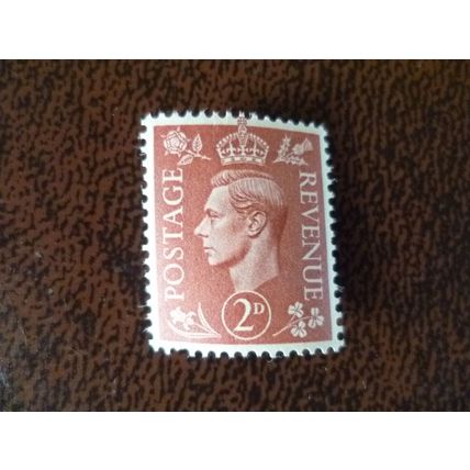 1951 GB King George VI definitve 2d unmounted mint stamp SG506