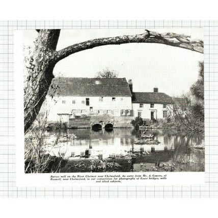 (6003) Barnes Mill Chelmsford Essex River Chelmsford - 1965 Clip