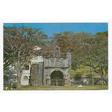 An Ancient Fort Malacca Postcard Malaysia