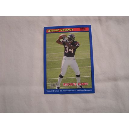 Verland Morency 2005 Bazooka BLUE NO. 185 ROOKIE