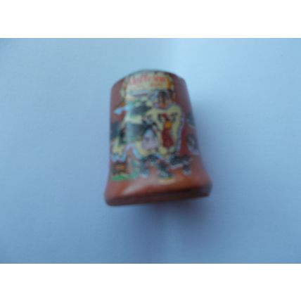 THIMBLE TERRACOTTA MALLORICA HOLEs ON TOP ( 17/10) # see photo