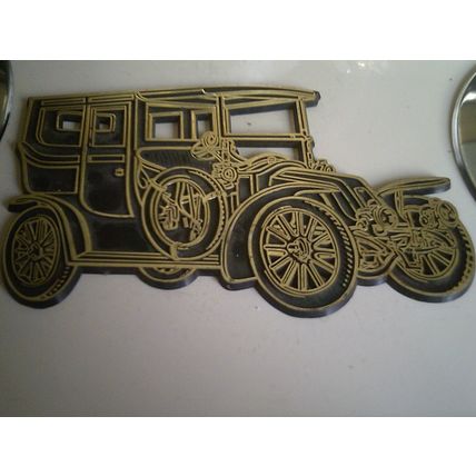 Renault 1906 wall decoration plastic