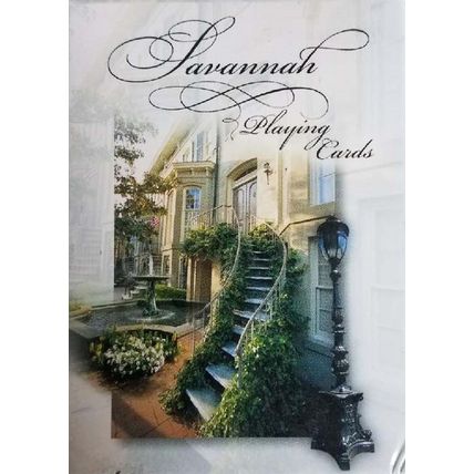 Savannah Georgia Souvenir Playing Cards