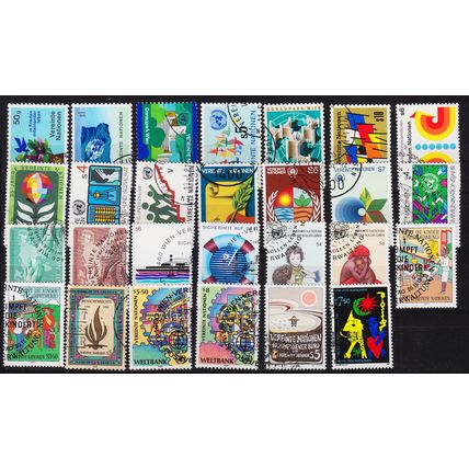 UNO Wien Vienna Vienne [Lot] 04 ( O/used ) ex 1980er, gut