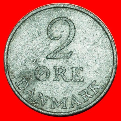 MONOGRAM (1948-1972): DENMARK★2 ORE 1956! Frederik IX (1899★LOW START★NO RESERVE