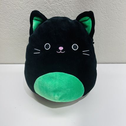 Squishmallow Halloween Cat Plush Kellytoy 8in CLEO The Black and Green Toy