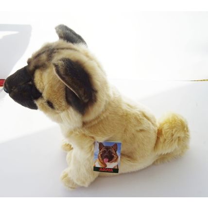 Akita soft and cuddly realistic 12" toy dog