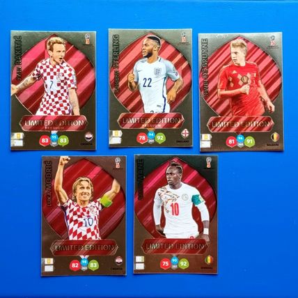 Panini WORLD CUP Russia 2018 Panini Adrenalyn XL LIMITED EDITIONS LE