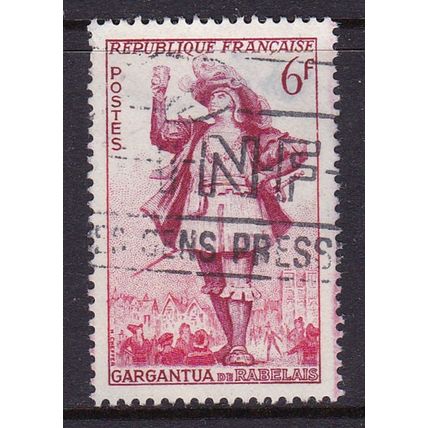 FRANCE 1953 LITERARY FIGURES 6f USED SG1162