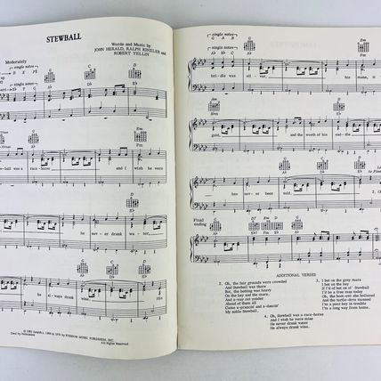 Best of Peter Paul & Mary Ten Years Together Song Book Paperback Illustrated