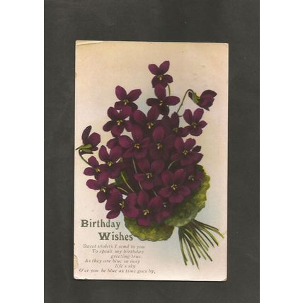 Genealogy Postcard Grace Bosworth Studley 106 Woodside Green Woodside Kent 1913