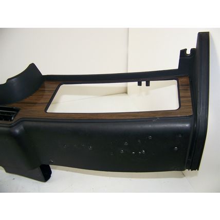 1976 CHRYSLER CORDOBA A/C INSTRUMENT CLUSTER SURROUND & LOWER DASH PLASTIC OEM