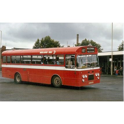Colour Photograph of B.& M.M.O. Co. Ltd. - Midland Red - YHA 324J